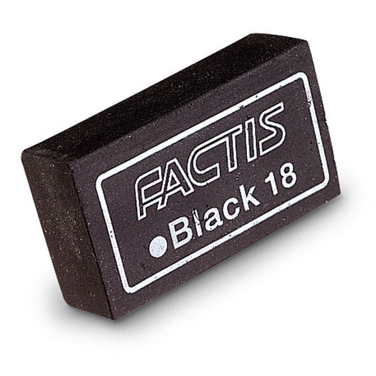Factis Black Soft Eraser