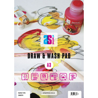 AS Draw & Wash Pad A5 210gsm Smooth