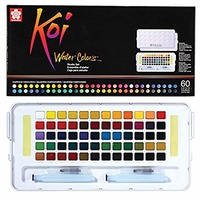 KOI WATERCOLOR FIELD BOX 60 ASSORTED