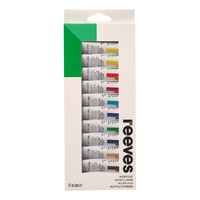 Reeves Artists' Acrylic Colour Sets 12 x 10ml Tubes