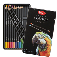 Jasart Studio Colour Pencil Tin 12