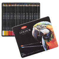 Jasart Studio Colour Pencil Tin 24