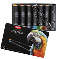 Jasart Studio Colour Pencil Tin 36