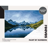 REEVES PBN 12x16" MOUNTAIN SCAPE