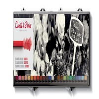 Conte Crayon Set - 24 Assorted Colour