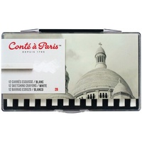 Conte Crayon Set - 12 Sketch White 2B