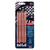 Derwent Metallic Pencils Pastel Pack 6