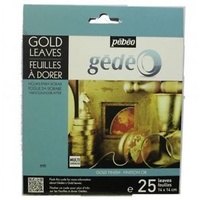 GOLD LEAVES 25 SHEETS                                                                          
