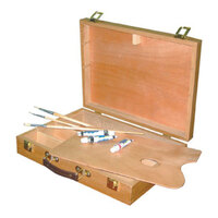 BEECH OILED SKETCHBOX WITH PALETTE