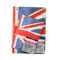 DALER EBONY HARDBOUND SKETCHBOOK UNION JACK A4 150 g/m 62 Sheets