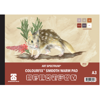 Art Spectrum Colourfix Smooth Pastel Pad A3 - Warm Colours