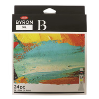 Jasart Byron Oil Paint 12ml Set 24 