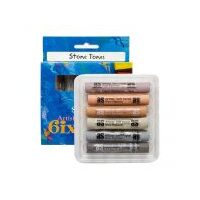 ART SPECTRUM SOFT PASTELS SET 6 - STONE TONES
