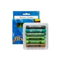 ART SPECTRUM SOFT PASTELS SET 6 - SUMMER GREENS