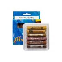 ART SPECTRUM SOFT PASTELS SET 6 - AUTUMN EARTHS