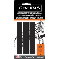 Generals Jumbo Charcoal - Extra Soft                                       