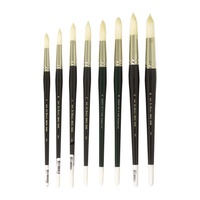 105R Art Basics Hog Bristle Round