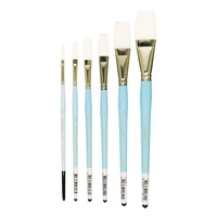 122B Art Basics Taklon Long Flat
