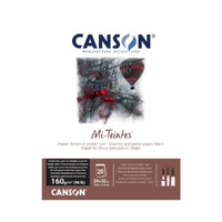 Mi-Teintes Pad 20 sheets A3 - Black