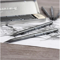 Cretacolor Monolith Woodless Graphite Pocket Set 6
