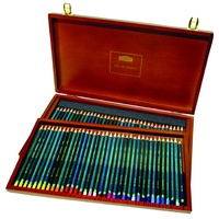 DERWENT ARTIST COLOURING PENCIL  WOODEN BOX 72