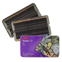 DERWENT STUDIO COLOURING PENCILS - TIN 72