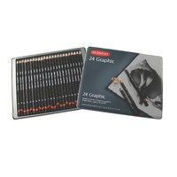 DERWENT GRAPHIC PENCILS - TIN 24