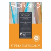 FABRIANO STUDIO WATERCOLOUR PAD 200GSM HOT PRESS A5     