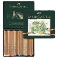 FABER PITT PASTEL PENCILS TIN SET 24