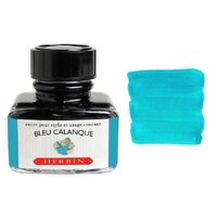HERBIN WRITING & DRAWING INK 30ml-CALANQUE BLUE