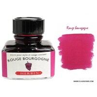 HERBIN WRITING & DRAWING INK 30ml-BURGUNDY RED