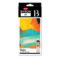Jasart Byron Oil Paint 12ml Set 12