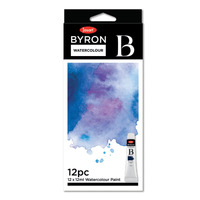 Jasart Byron 12ml Paint Sets - Watercolour