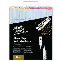 Dual Tip Alcohol Art Markers 24pc