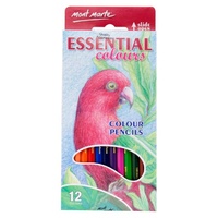M.M. Colour Pencils 12pce - Essential Colours