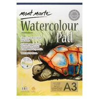 Mont Marte Watercolour Pad German Paper A3 300gsm