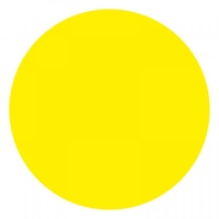 PERMASET AQUA SCREEN PRINT INK 300ml - MID YELLOW