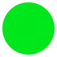 PERMASET AQUA SCREEN PRINT INK 300ml - GLOW GREEN