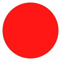 PERMASET AQUA SCREEN PRINT INK 300ml - GLOW RED