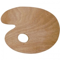 WOODEN PALETTE VARNISHED