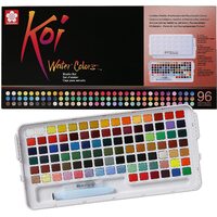 SAKURA Koi Water Colour Pocket Field Sketch Box 96
