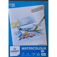 Canson Academy Watercolour Pad, 15 sheets, A4