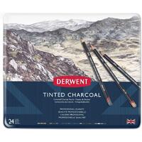Derwent Tinted Charcoal Pencil Sets