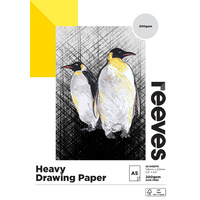 Reeves Heavy Drawing Pads 200gsm 25sht A5 FSC