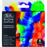 Winsor & Newton Professional Watercolour 6x5ml Set - Winsor Colours