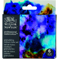Winsor & Newton Professional Watercolour 6x5ml Set - Granulating Colours