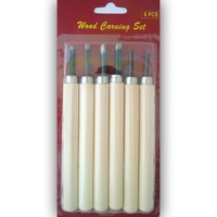 Wood Carving set Set 6pcs
