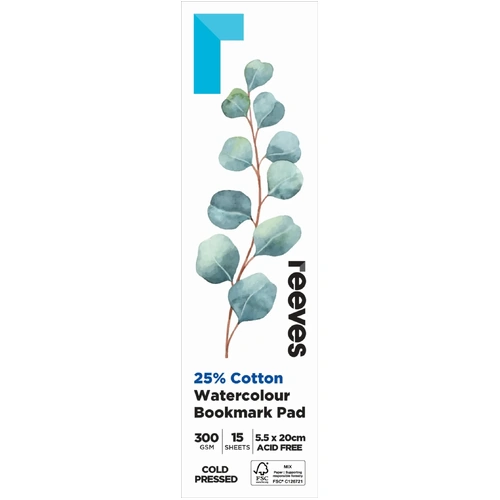 Reeves Watercolour Bookmark Pad