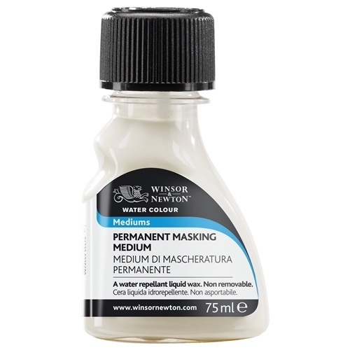 Winsor & Newton Water Colour Permanent Masking Medium 75ml