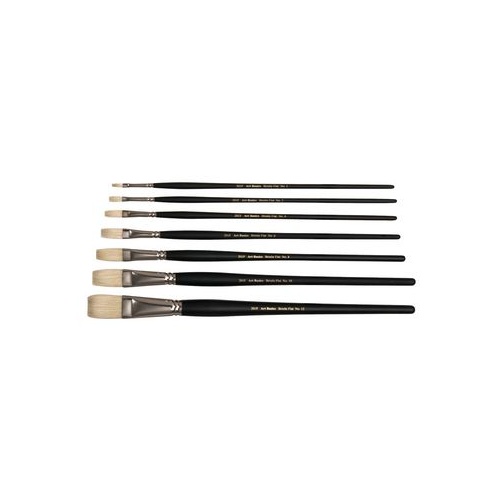 201F Art Basics Hog Bristle Flat